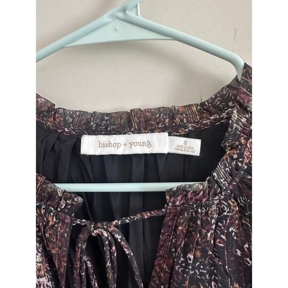 Bishop and Young Marmont Boho Mini Dress Size Small - Picture 3 of 5